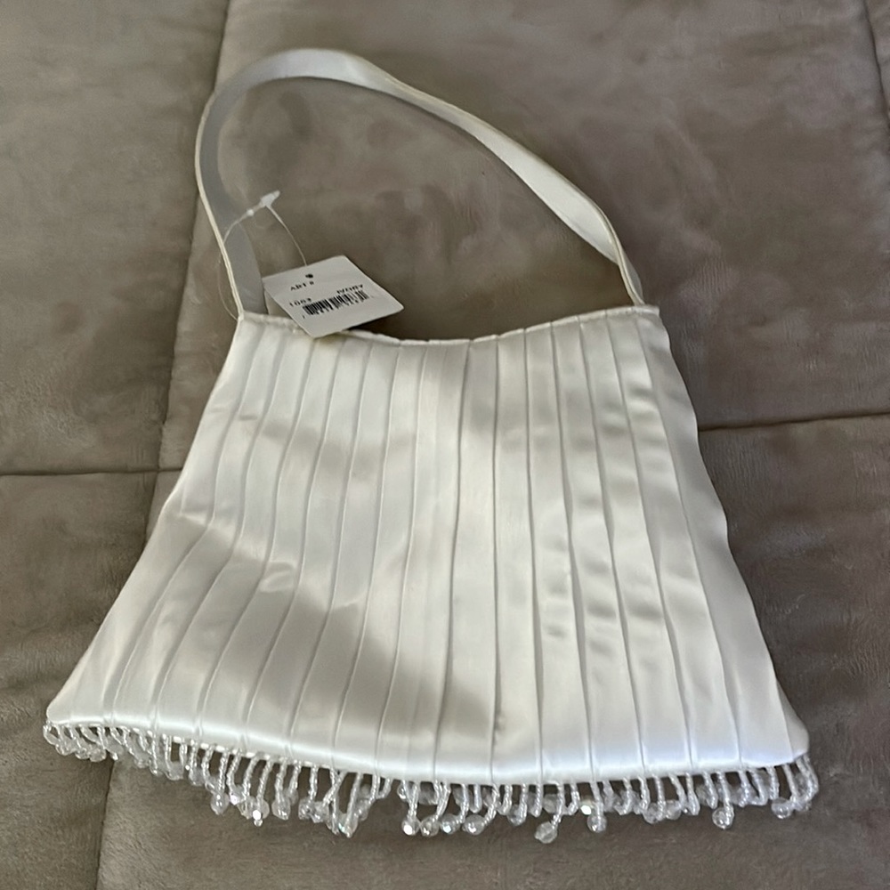 New with tags satin evening bag